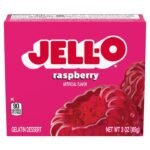 Desert gelatina, Jell-o, cu aroma de zmeura, 85 g