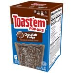 Biscuiți Toast, Toast'em Pop-ups, ciocolată fudge, set 6 bucăți, 288 g