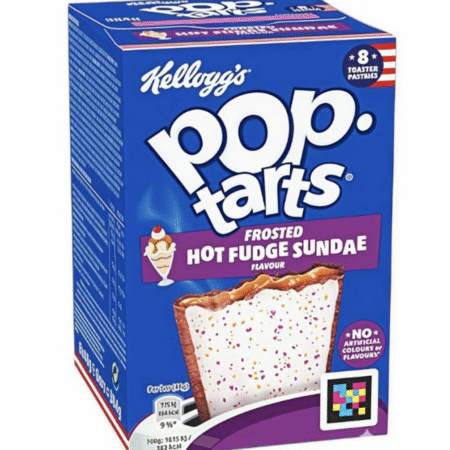 Biscuiți Pop Tarts, Hot Frosted Fudge Sundae, Kellogg’s, 384 g