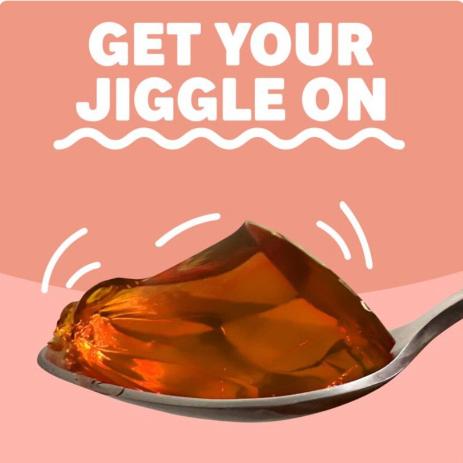 Mix pentru desert de gelatina Jell-O cu aroma de piersica, 85 g, 4 portii