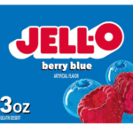 Mix pentru desert, gelatina, Jell-O, Berry Blue, 85 g, 4 portii