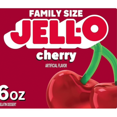 Desert gelatina, Jell-o, cu aromă cireșe, 85 g