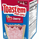 Biscuiți Toast'em Pop-ups, Frosted Cherry, 6 bucăți, 288 g