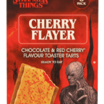 Biscuiți toast Cherry Flayer – Ciocolată & Vișine Roșii, 280 g, Set 8 Bucăți 280 g, Ediție Stranger Things