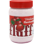 Fluff, Crema de bezea tartinabila cu aroma de capsuni, 213 g