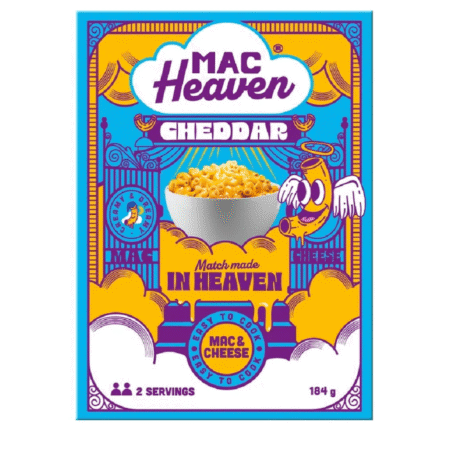 Mix pentru Macaroane cu sos cheddar, Mac&Cheese, MAC Heaven, 184 g