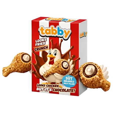 Tabby Crunchy Chocolate, 50g