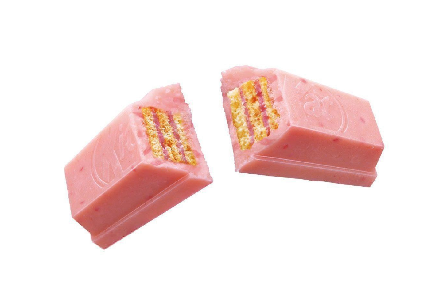 Kit Kat mini, set 10 batoane, aroma de căpșuni, 113g