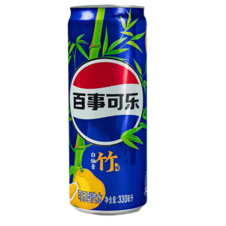 Suc carbogazos Pepsi Pomelo Bamboo, pomelo, 330ml