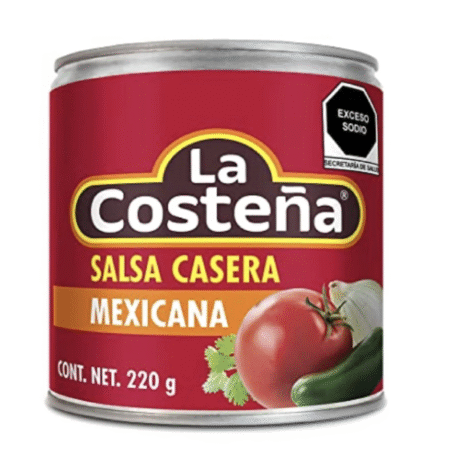 Conserva sos salsa mexican de casa, La Costena, 220g
