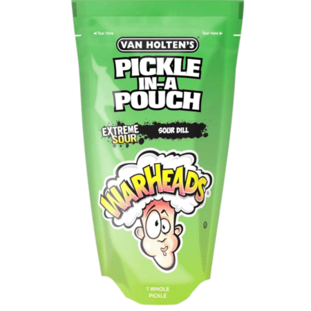 Castravete murat Van Holten’s, WarHead extreme sour pickle jumbo, 242 g