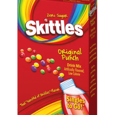 Mix pentru bautura Skittles, original punch (6 plicuri) 15,2 g