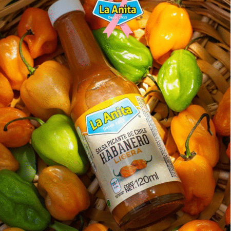 Sos salsa light Habanero, La Anita, 120 ml