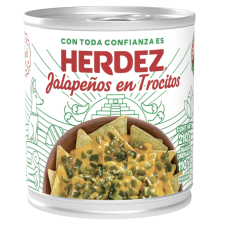 Conserva de ardei tocata Jalapenos Mexicani, Herdez, 210 g
