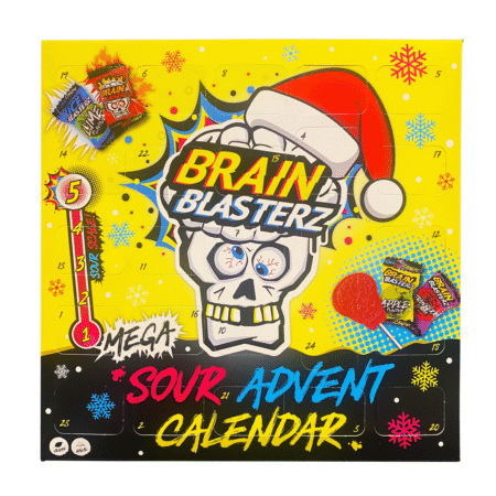 Calendar Advent Craciun, Brain Blasterz Sour Advent, 97g