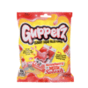 Jeleuri gumate umplute cu lichid cu aroma de lapte cu capsune, Gupperz, 72 g