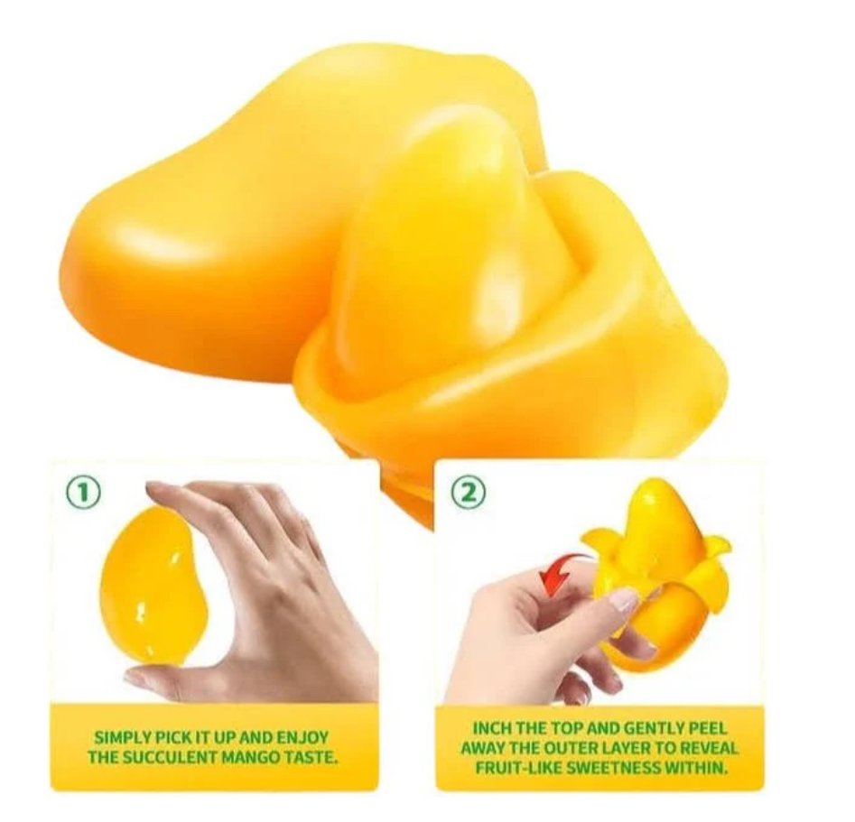 Jeleuri Peelerz Gummy Mango 120 g, Amos