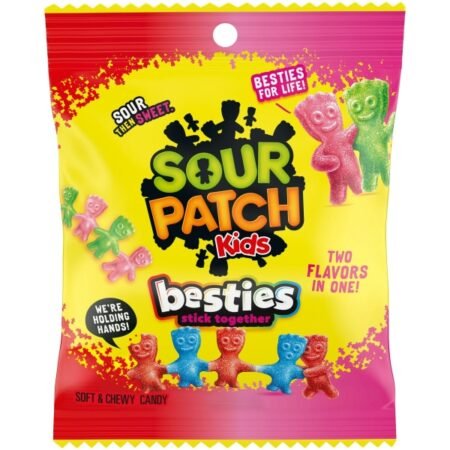Sour Patch Kids Besties 2 Flavors In 1, 90g