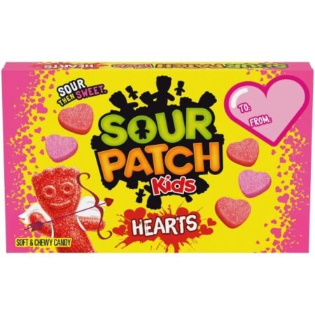 Sour Patch Kids Candy Hearts, Valentine edition, 87g