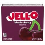 Mix pentru desert de gelatina Jell-O cu aromă cireșe negre, 85 g