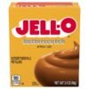 Budincă instant Jell-O, aromă Butterscotch, 96 g, 4 Porții