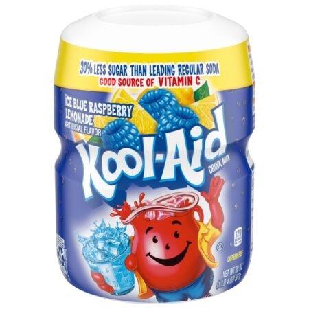 Mix bautura/suc - Kool-Aid Ice Blue Raspberry Drink Mix, 567g