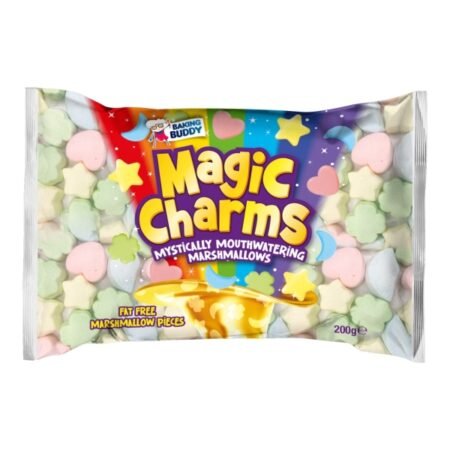 Magic Charms Marshmallows 200g – Delicii pufoase și colorate
