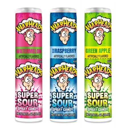 Warheads Super Sour Spray Candy 3x20ml 🍉🍏🫐