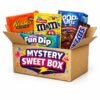 Mega Mystery Sweet Box – Cutie Surpriza cu Dulciuri Americane Originale, Cadoul Perfect pentru Pofticiosi