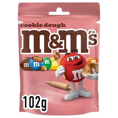 Bomboane de ciocolată M&M, Cookie Dough, 102g