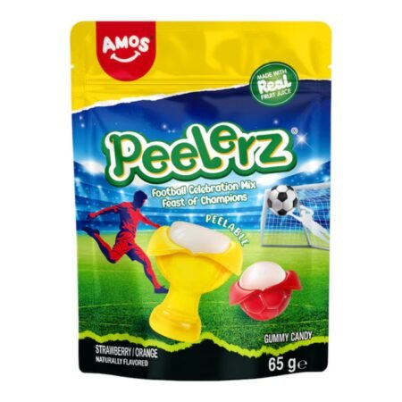 Jeleuri AMOS, Peelerz World Cup Gummy, 65g