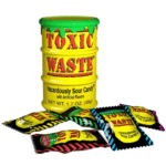 Toxic Waste Yellow Drum Extreme Sour Candy – Bomboane foarte acre, 42 g