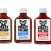 Set Sosuri Iuti EXTREME Crazy Bastard Super Hot 3 x 100ml – Naga, Carolina Reaper & Scorpion, Ambalaj Cadou, Nivel Ultra Picant