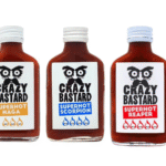 Set Sosuri Iuti EXTREME Crazy Bastard Super Hot 3 x 100ml – Naga, Carolina Reaper & Scorpion, Ambalaj Cadou, Nivel Ultra Picant