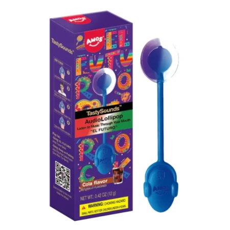 Amos TastySounds – Acadea cu aromă de cola și dispozitiv muzical, 12 g