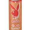 Playboy Energy Drink Sexy Peaches 330ml – Bautura Energizanta cu Aroma de Piersica si Mango, 200mg Cofeina, Vitamina B Complex si L-Carnitina