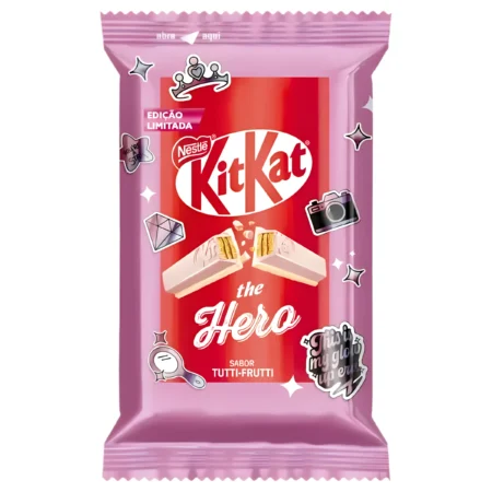 Ciocolata KitKat Tutti Frutti Hero Ediție Limitată (Brazilia), 41.5g