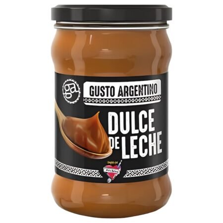 Crema tartinabila Gusto Argentino Dulce de Leche 350g, Crema de caramel argentinian fin, Borcan sticla